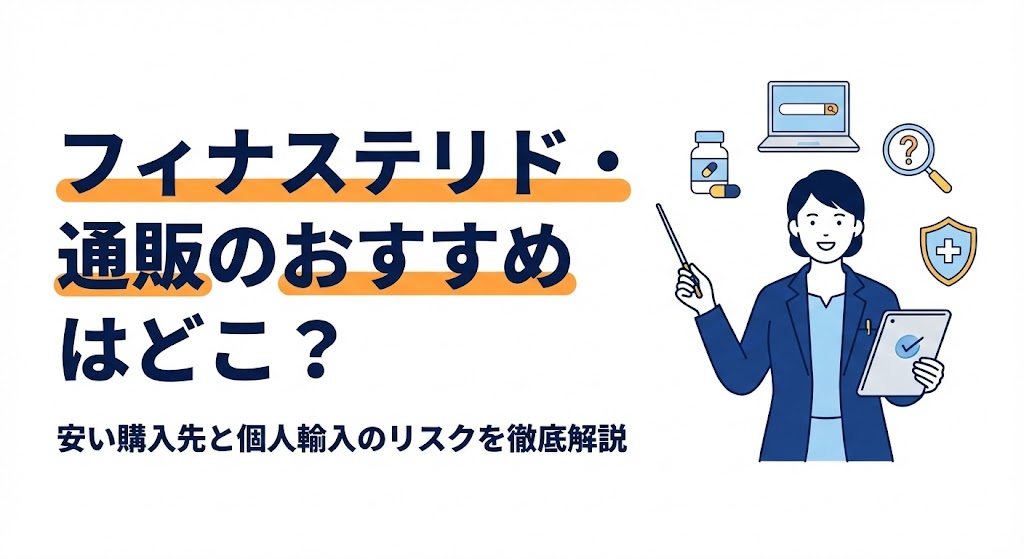 フィナステリド通販のおすすめはどこ？