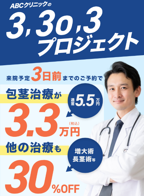 ABCクリニックの3,30,3府プロジェクト詳細画像