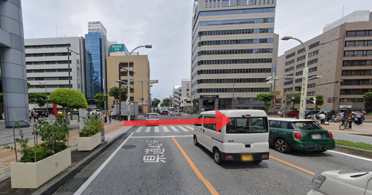 メンズライフクリニック 沖縄院(提携院)の最寄り駅からの経路案内画像3