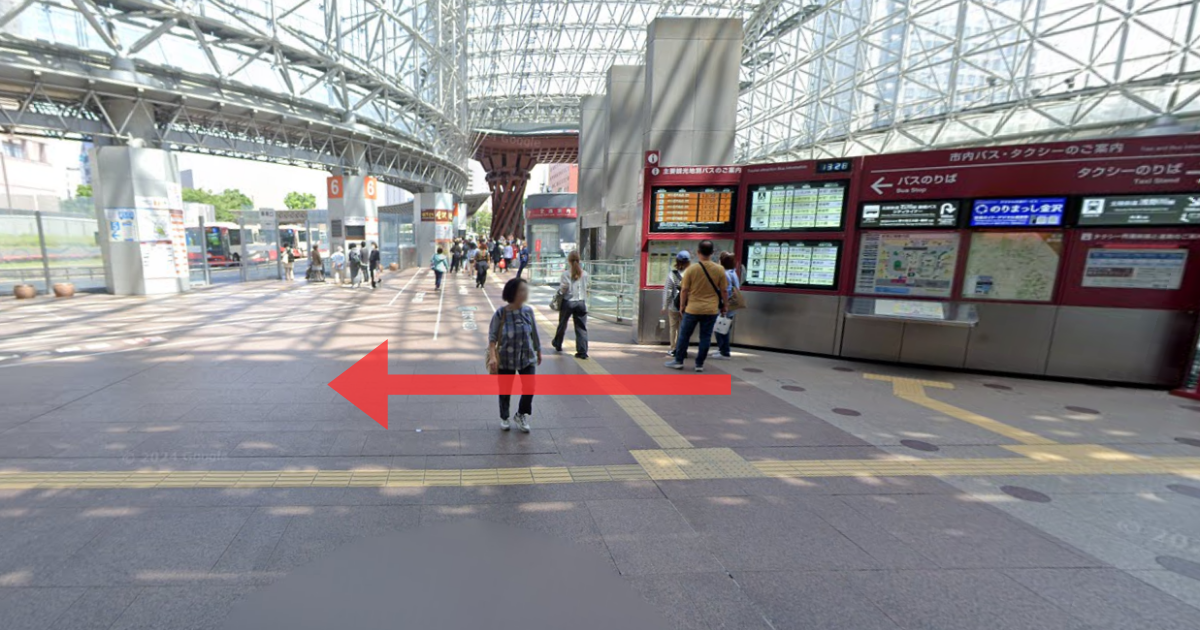 メンズライフクリニック 石川・金沢院の最寄り駅からの経路案内画像1