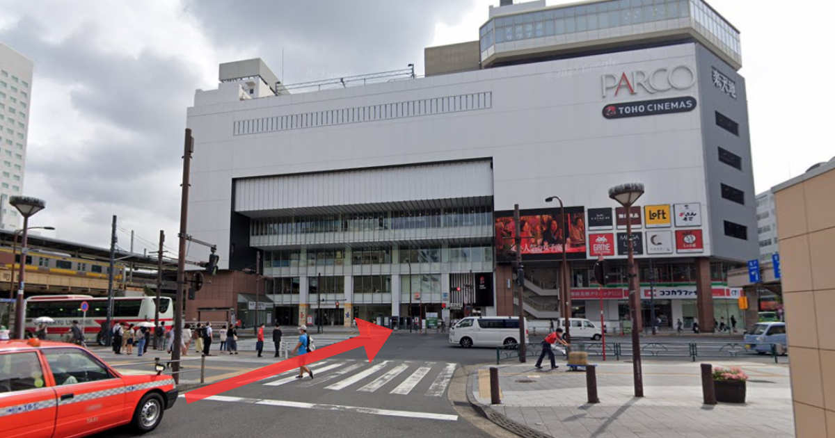 メンズライフクリニック 錦糸町院の最寄り駅からの経路案内画像2