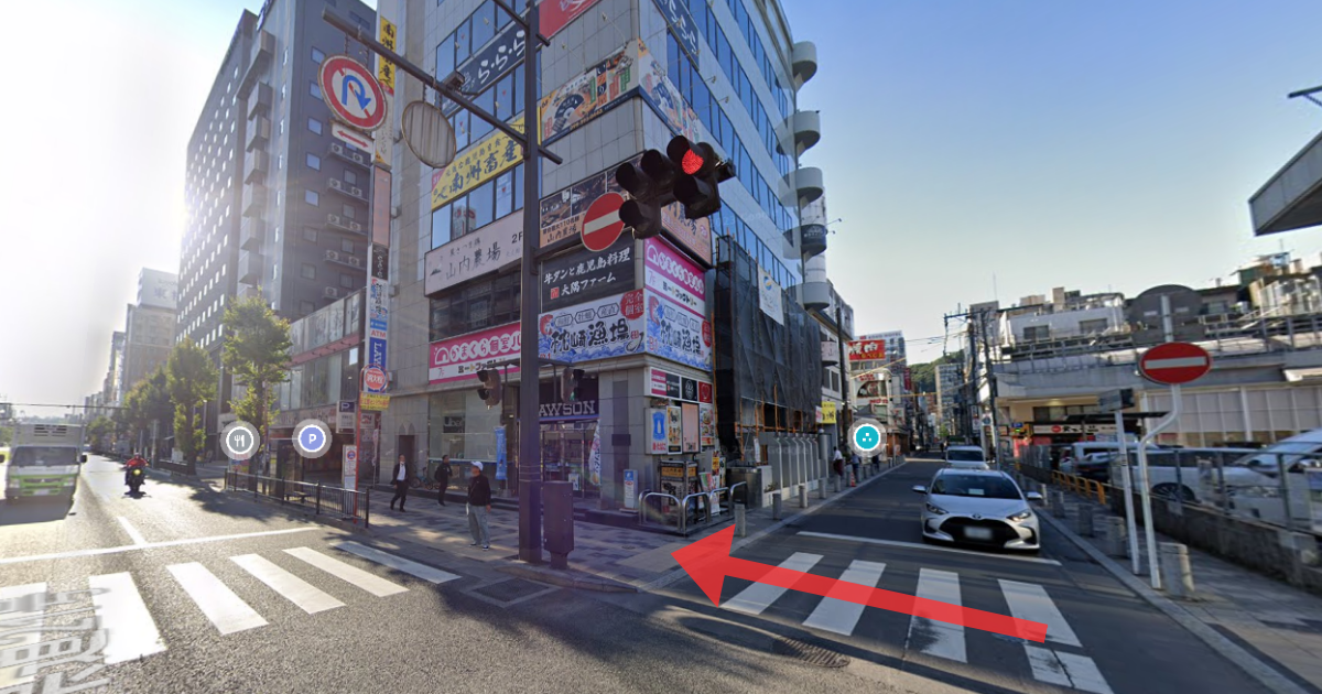 メンズライフクリニック 鹿児島・天文館院の最寄り駅からの経路案内画像3