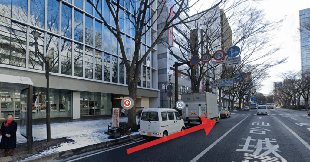 ABCクリニック 仙台駅からの経路案内画像2