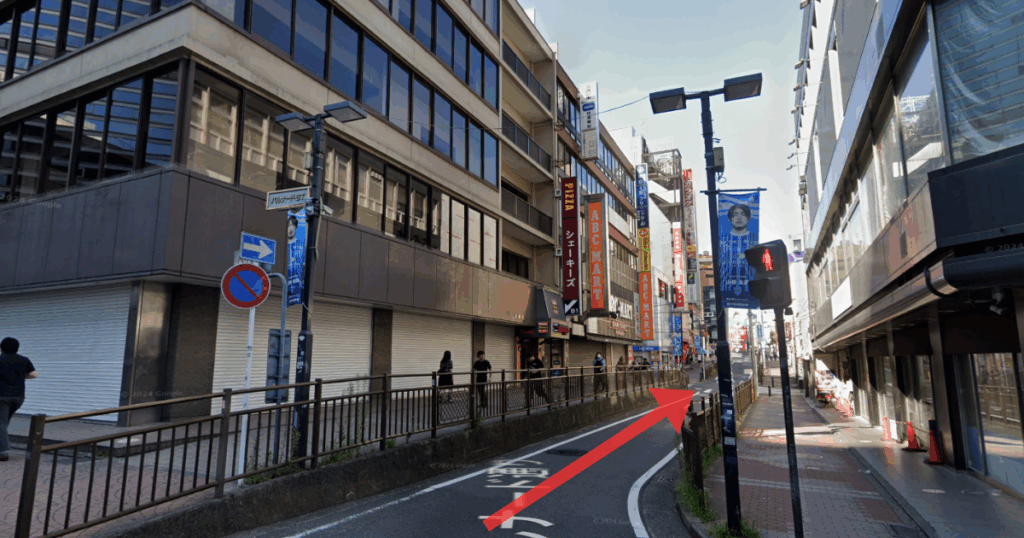 ABCクリニック 横浜院の横浜駅からの経路案内画像1