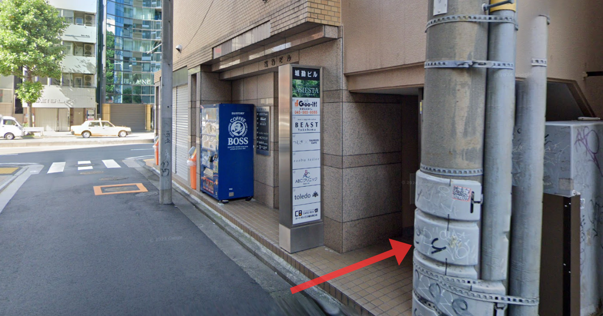 ABCクリニック 横浜院の横浜駅からの経路案内画像5