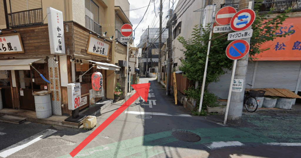 ABCクリニック 船橋駅からの経路案内画像4