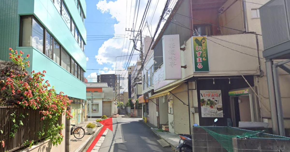 ABCクリニック 船橋駅からの経路案内画像6