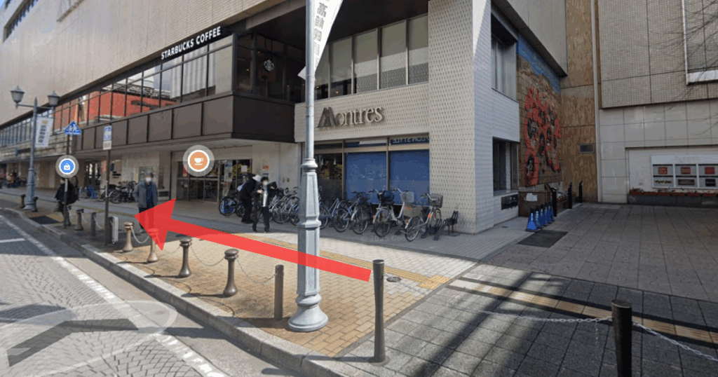 ABCクリニック 高崎駅からの経路案内画像2