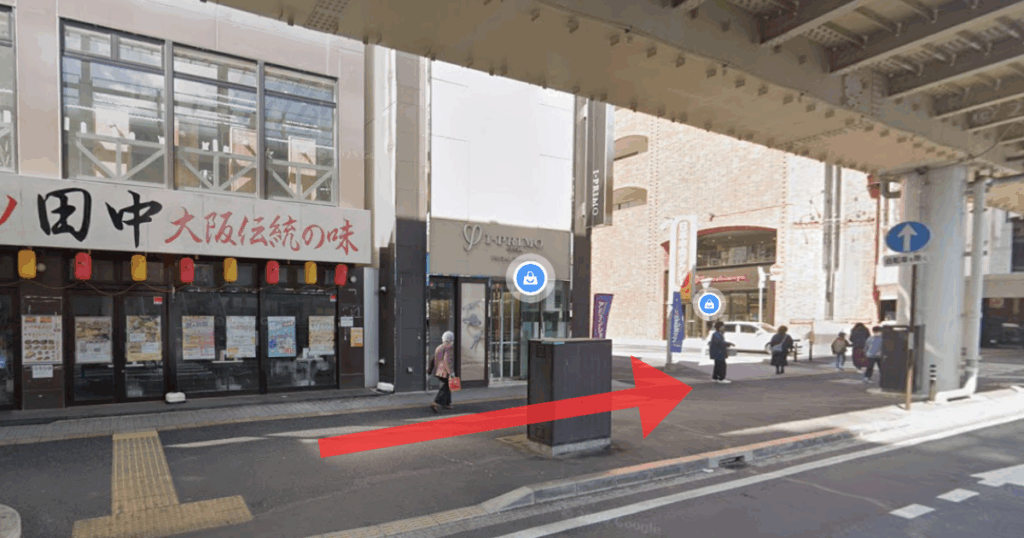 ABCクリニック 高崎駅からの経路案内画像4