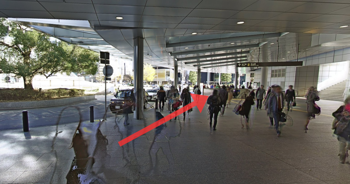 MSクリニック名古屋の最寄り駅からの経路案内画像2