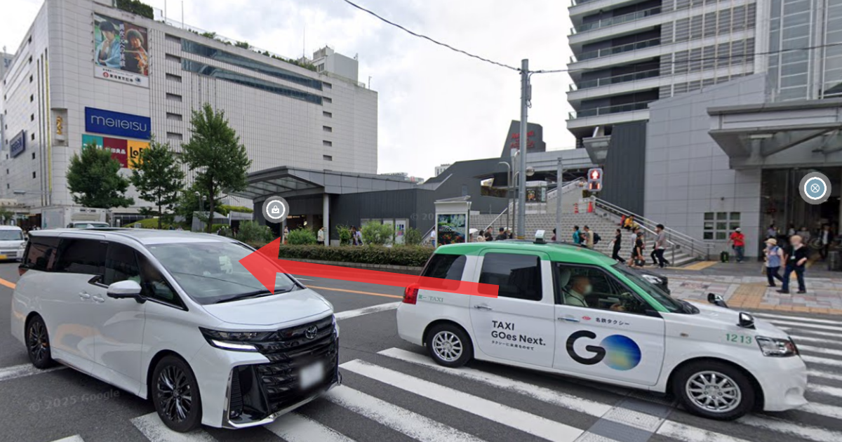 MSクリニック名古屋の最寄り駅からの経路案内画像3
