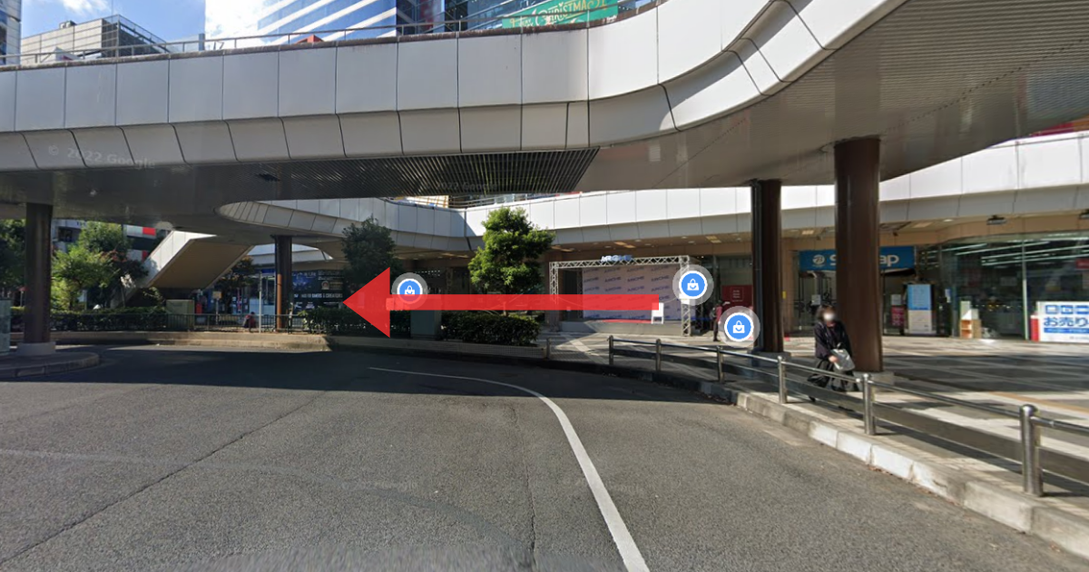 MSクリニック大宮の最寄り駅からの経路案内画像3