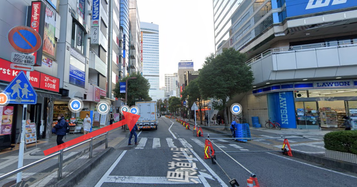 MSクリニック大宮の最寄り駅からの経路案内画像4