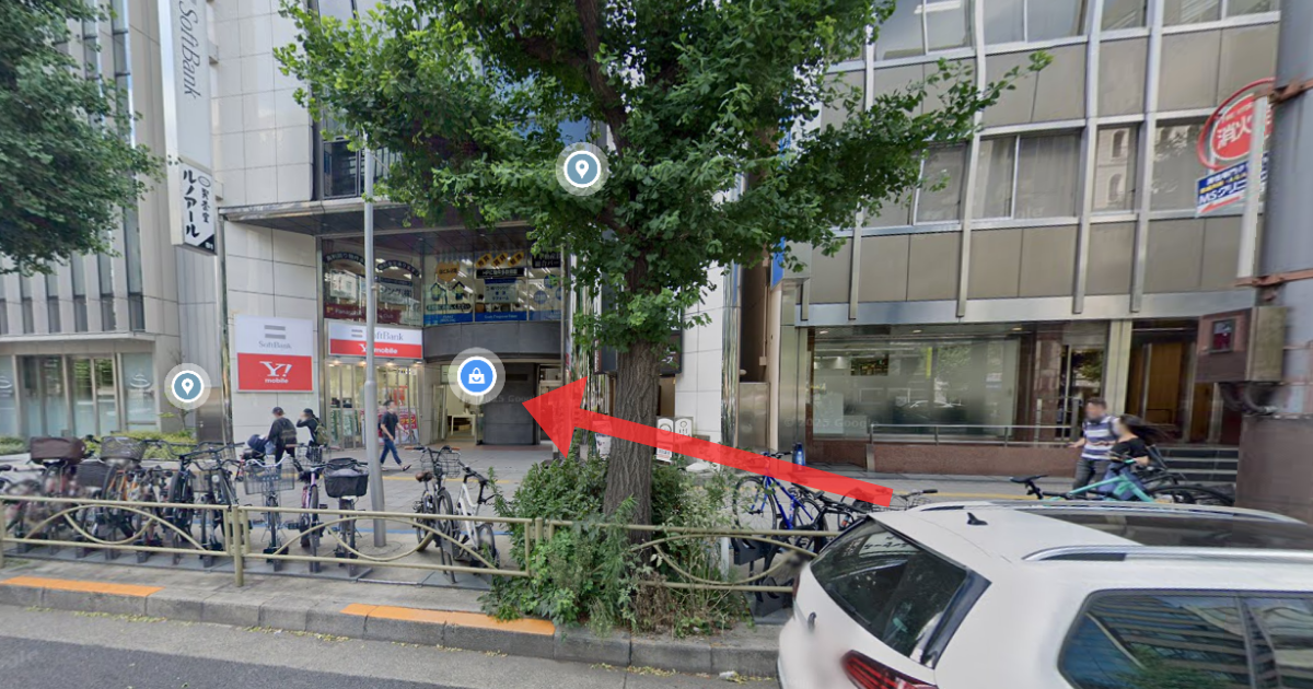 MSクリニック新宿の最寄り駅からの経路案内画像5