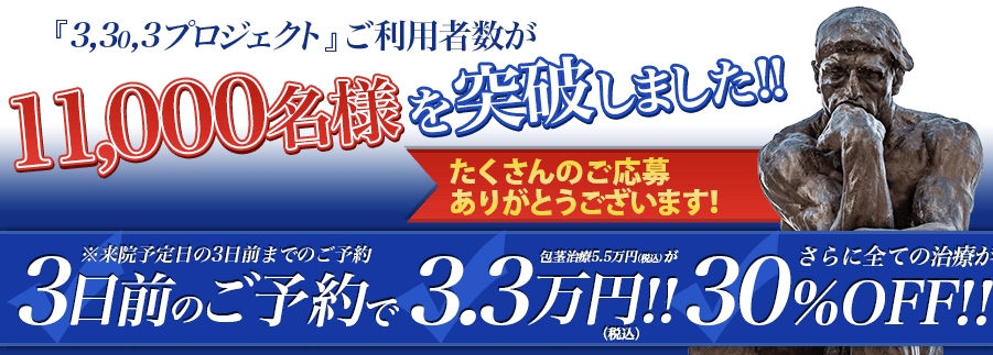 ABCクリニックの3,30,3プロジェクトに関する画像