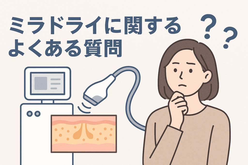 ミラドライに関するよくある質問