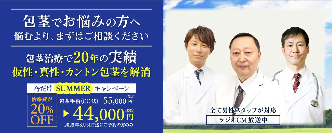 皐月クリニックの包茎手術に関する画像