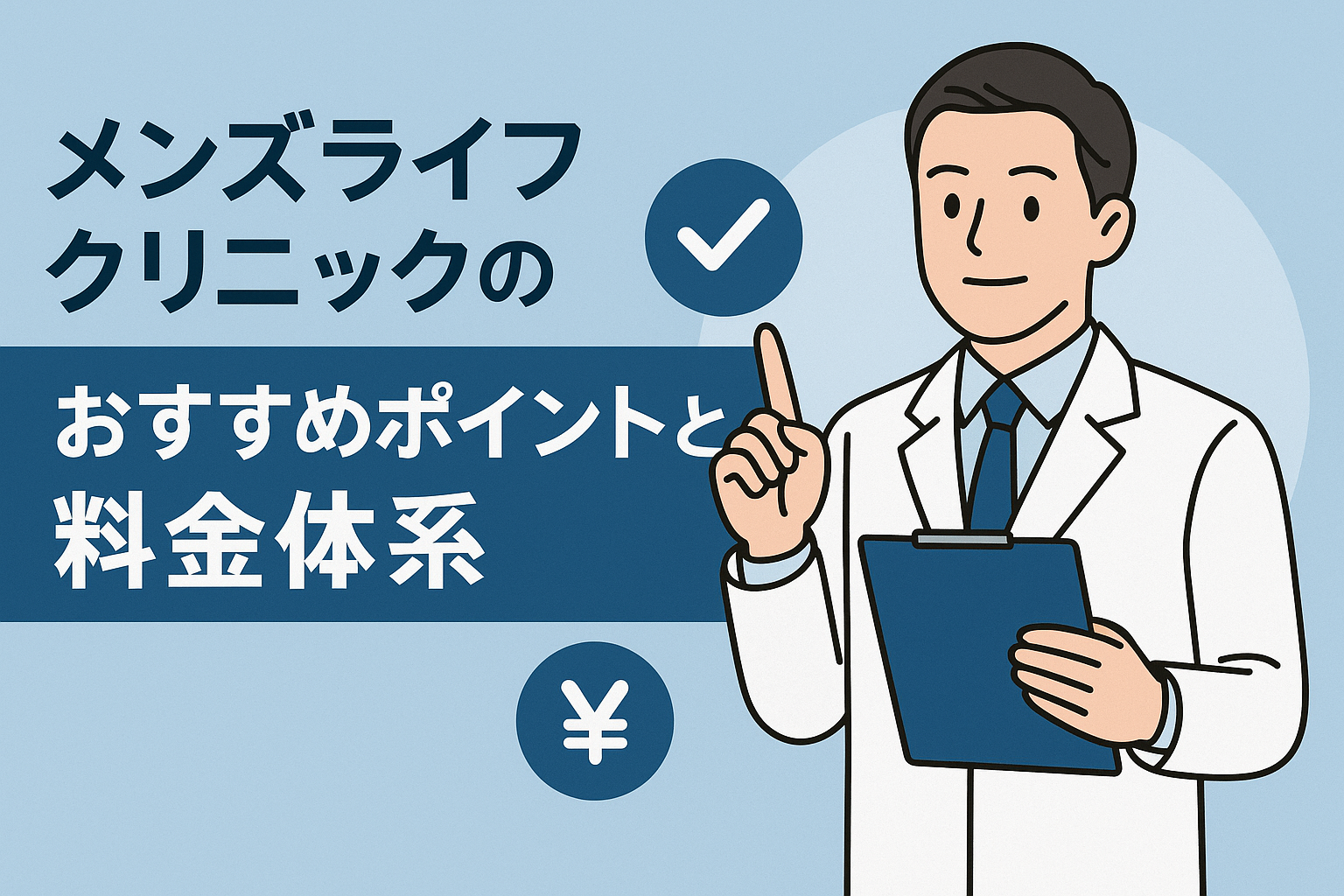 メンズライフクリニックのおすすめポイントと料金体系