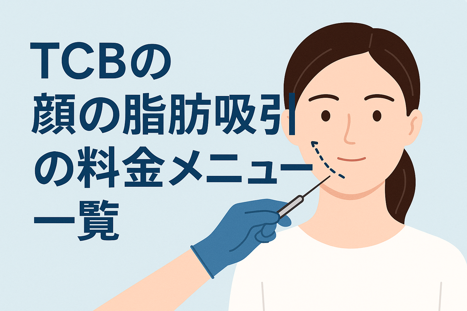 TCBの顔の脂肪吸引の料金メニュー一覧