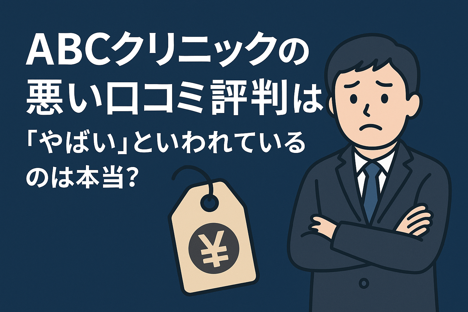 ABCクリニックの悪い口コミ評判は？「やばい」といわれているのは本当？